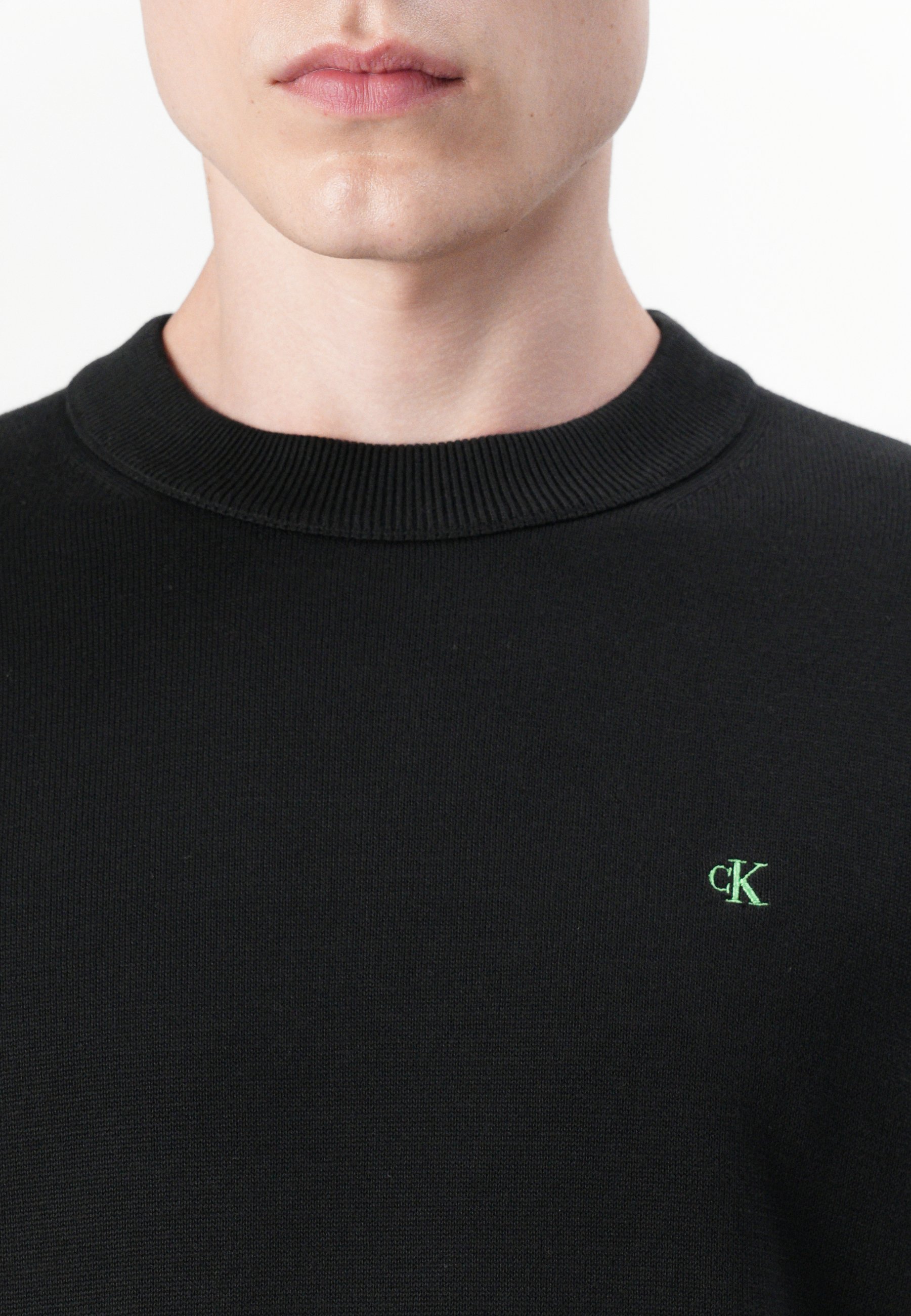 Calvin Klein Jeans RELAXED - Maglione - nero