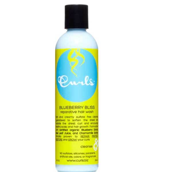 Curls Blueberry Reparatur-Haarwaschgel