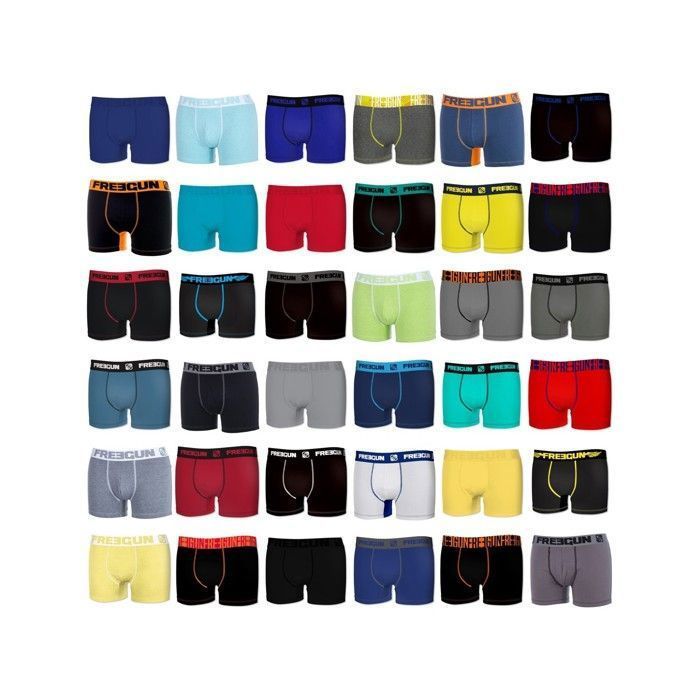 Boxer in cotone Freegun Surprise, confezione da 5 per ragazzi