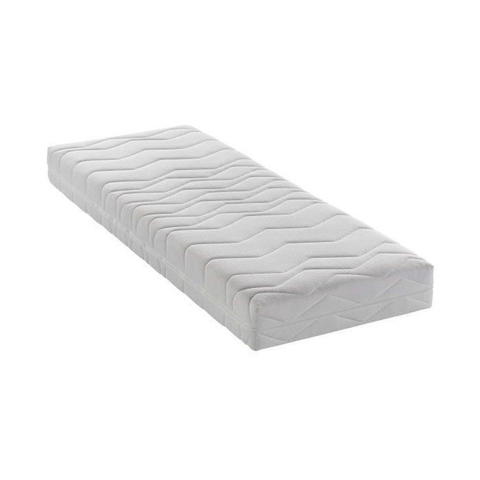 DEKO DREAM Ensemble Relaxation Matelas mousse 2x80x200 cm + Sommiers TPR electrique
