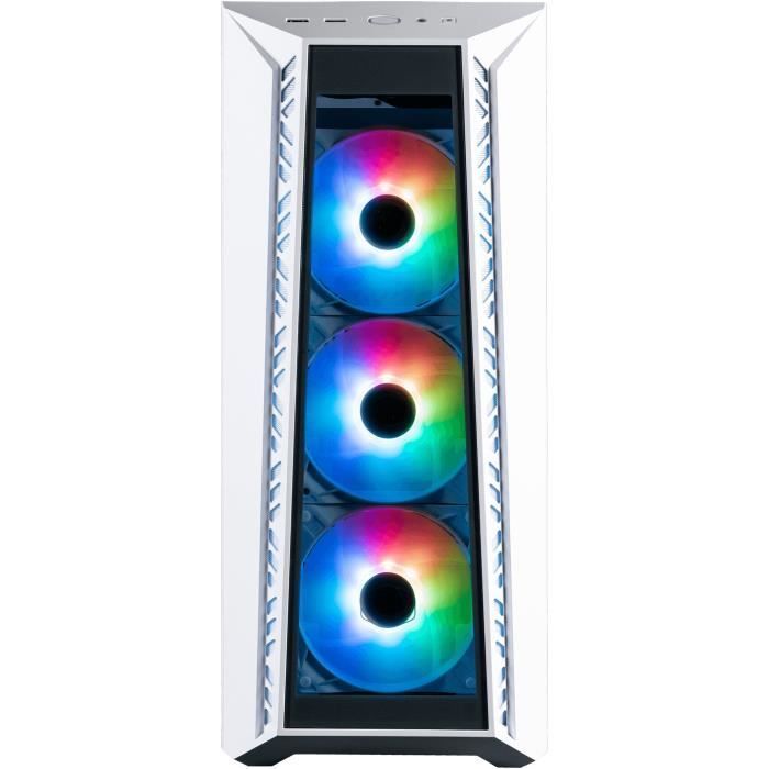 PC case - COOLER MASTER - MB520-WGNN-S01 - MASTER - BOX 520 TG White ARGB