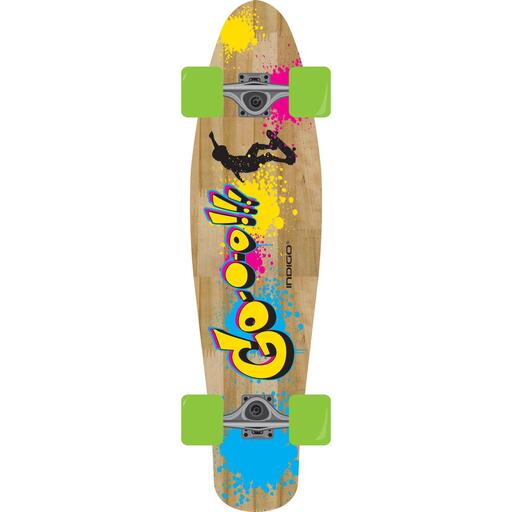 Skateboard De Madera Go Indigo 55,88 * 15,24 cm
