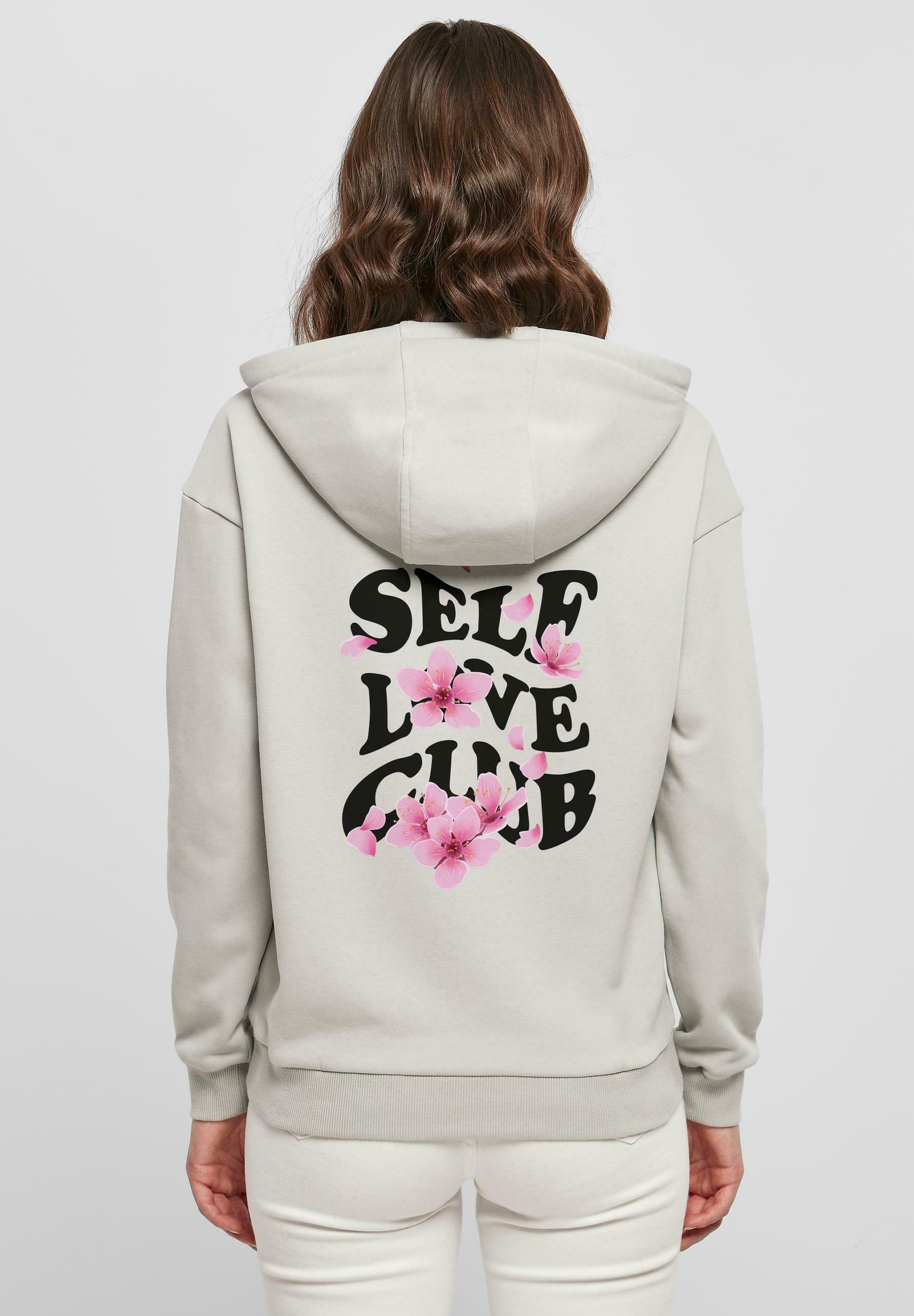 Mister Tee SELF LOVE CLUB - Hoodie - lightasphalt