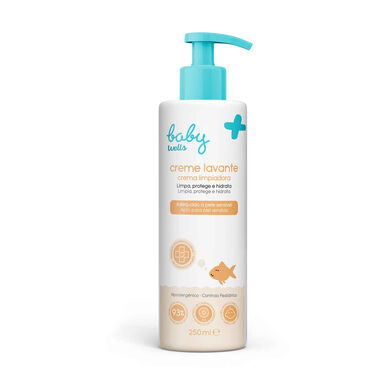 Baby Wells kūdikių valomasis kremas 250 ml 250 ml