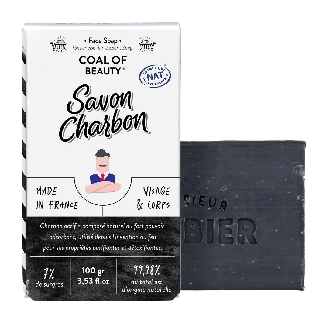 Monsieur Barbier Savon surgras visage et corps - COAL OF BEAUTY