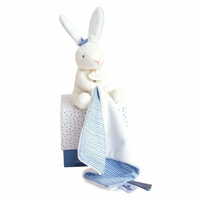 Consolador Coelho Marinheiro Azul - Doudou et Compagnie - Pó Perlidoudou