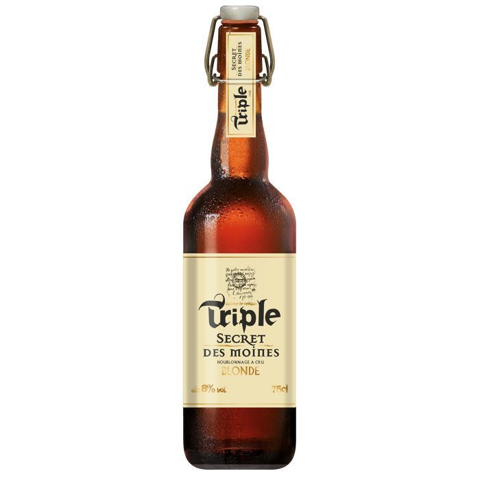 Triple Secret des Moines - Cerveza rubia - 6 botellas x 75 cl