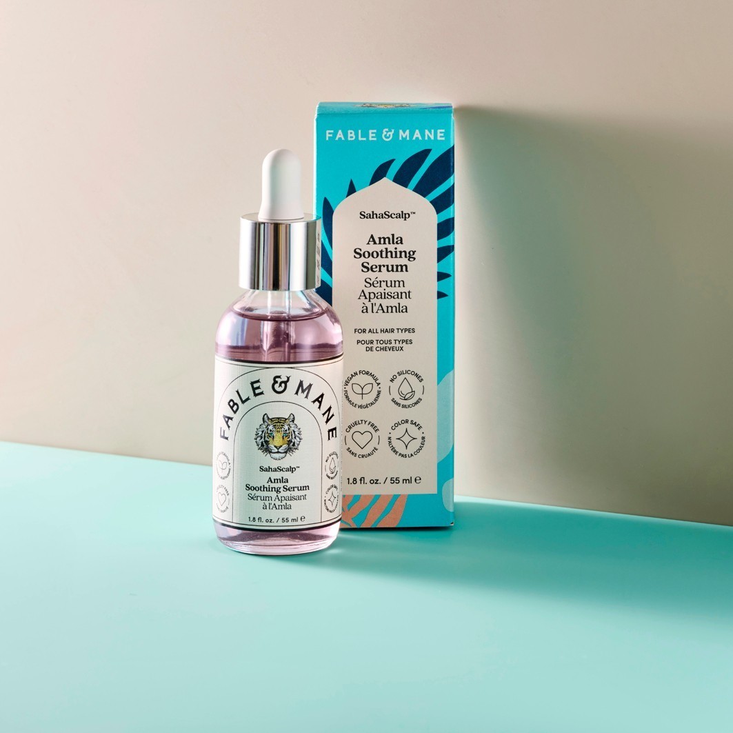 Serum za kosu Fable & Mane SahaScalp™ Amla umirujući serum - 55 ml