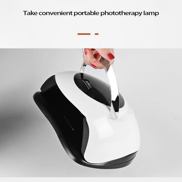 120W Nail Dryer, Professional Nail Lamp with 4 Timers (EU Plug)