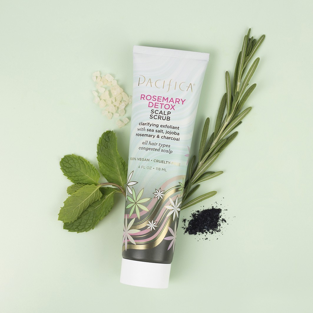 Pacifica Scalp Care piling za detoks vlasišta s ružmarinom - 118 ml