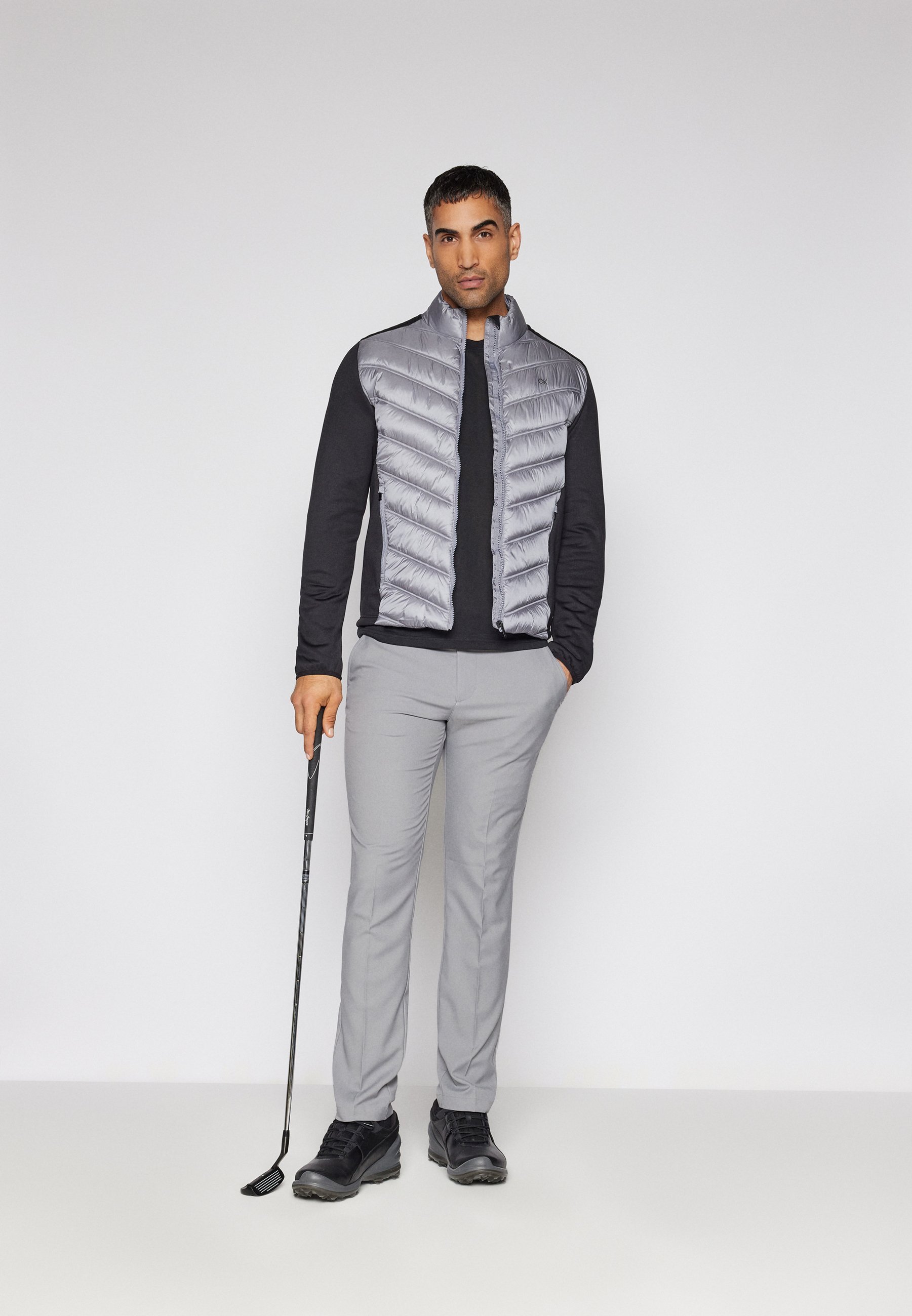 Calvin Klein Golf FRONTERA HYBRID JACKET - Outdoorjack - zwart zilver