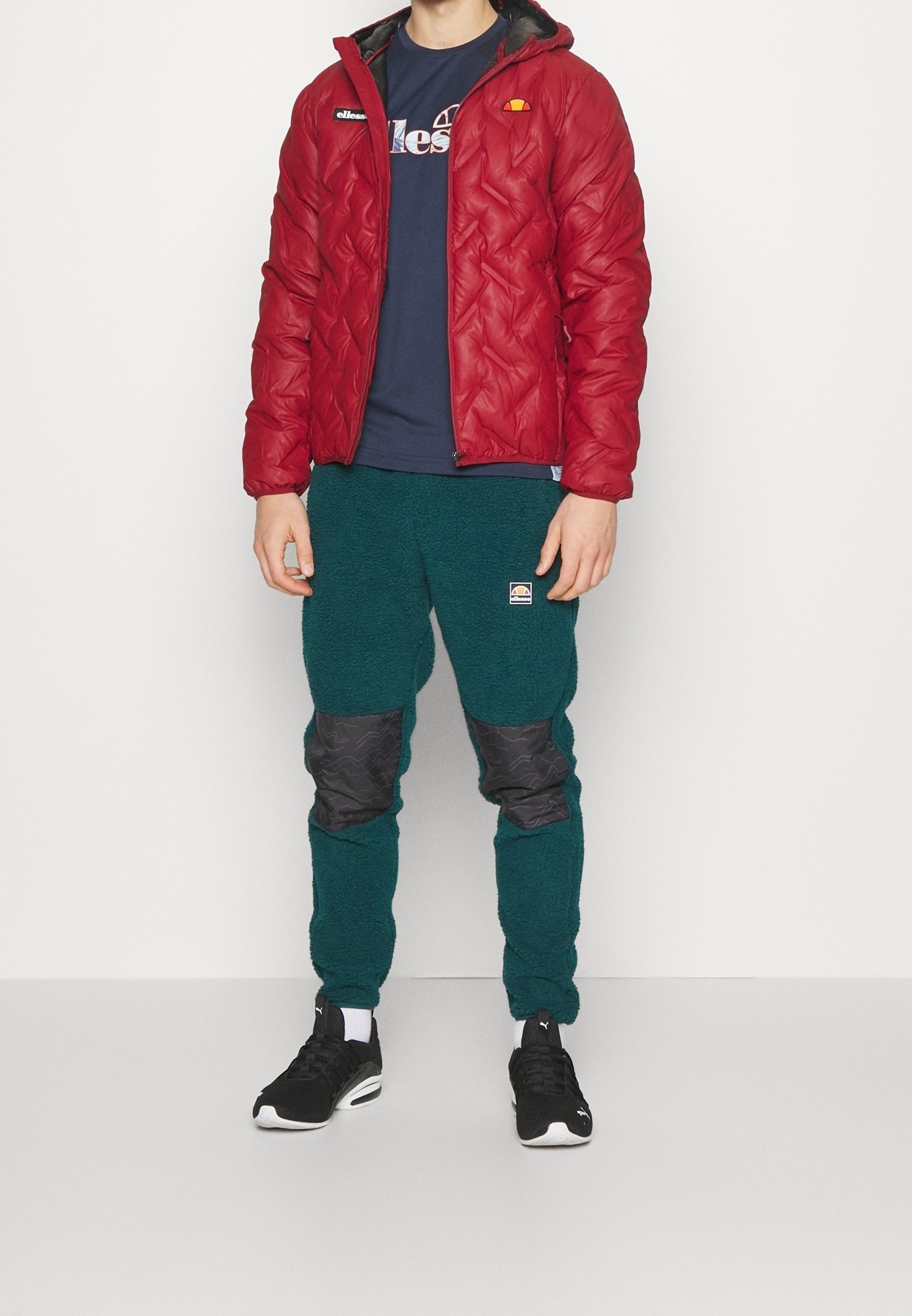 Jaqueta de inverno Ellesse - bordeaux