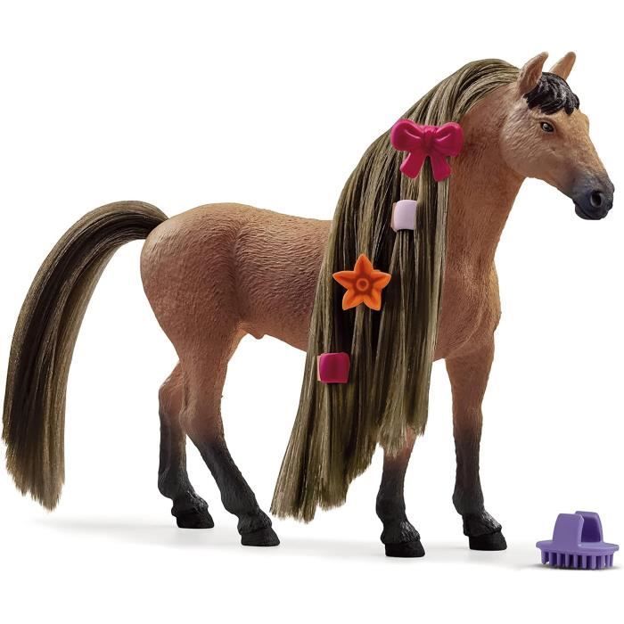 Toy - SCHLEICH - Handsome Akhal-Teke stallion to groom - Child - Indoor