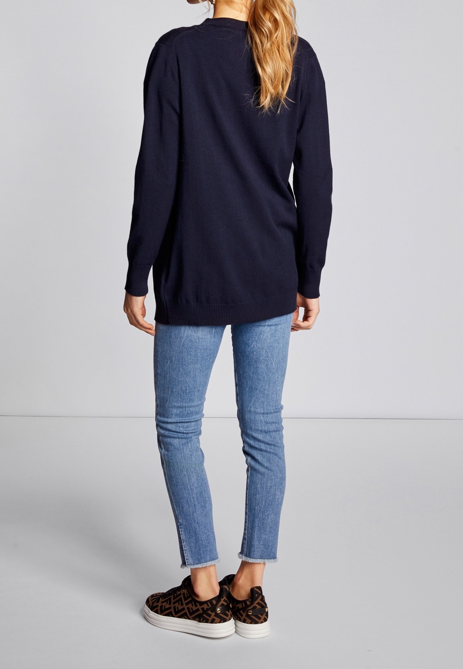 Cardigan Rich & Royal - blu scuro