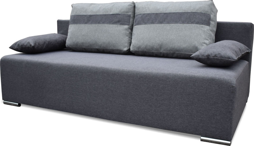Sofa rozkładana z funkcja spania Ecco Szara
