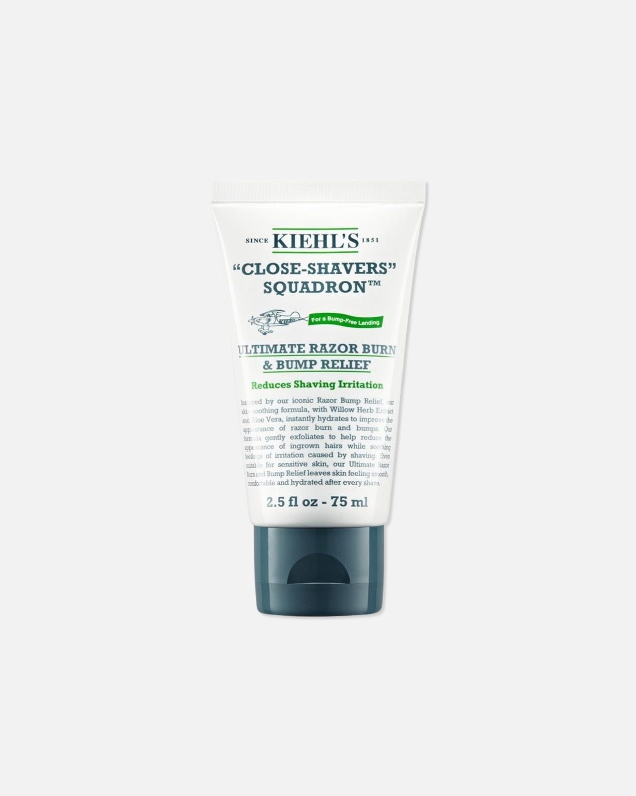 Kiehl's pēcskūšanās losjons, kas lieliski mazina skuvekļa radītos apdegumus un plankumus - 75 ml