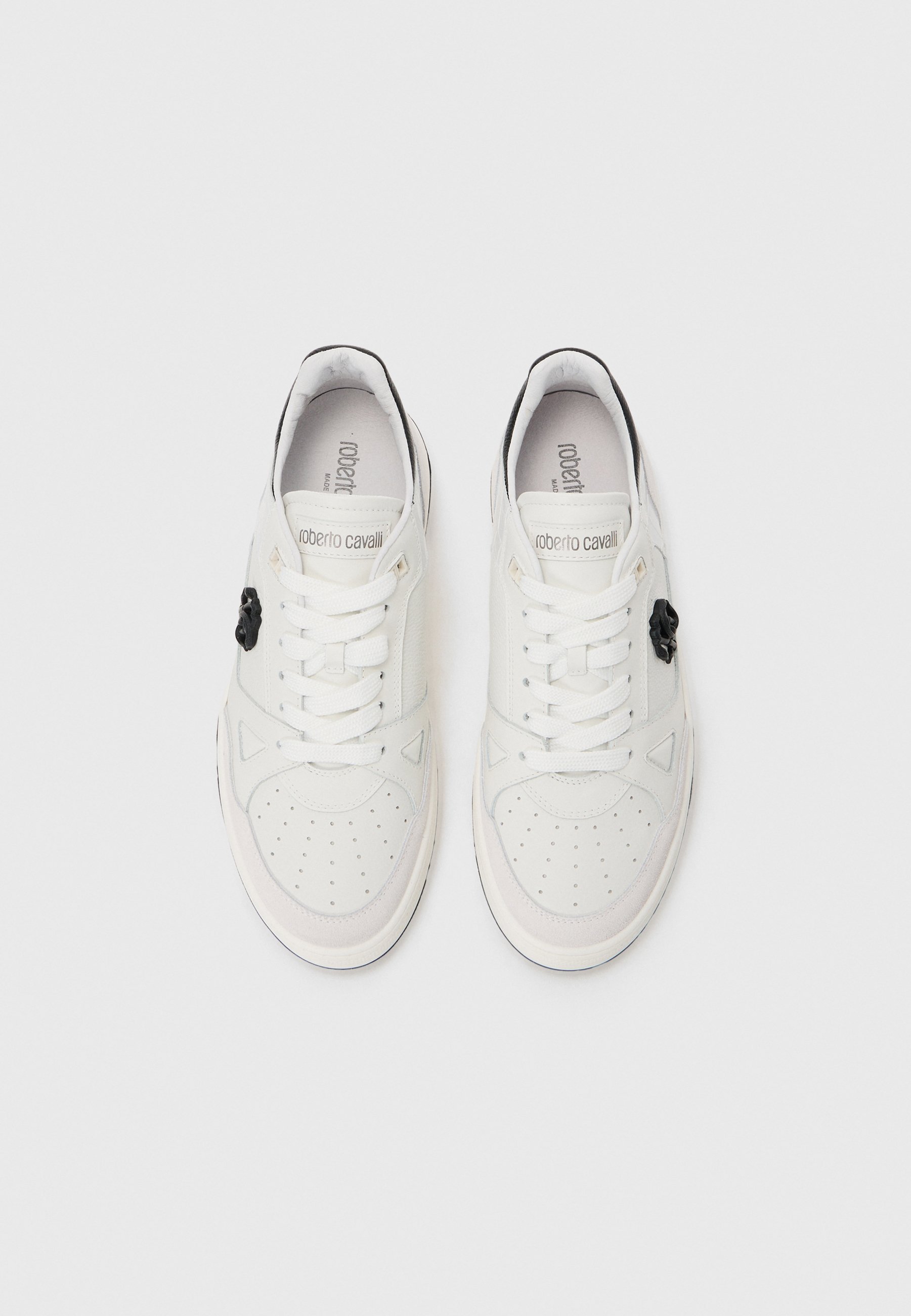 Roberto Cavalli MILANO - Sneakers - wit/zwart