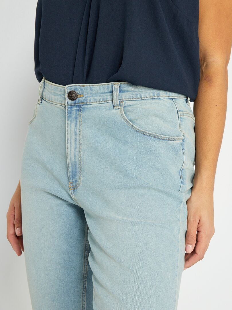 Slim fit stretch jeans - maat 30L - blauw