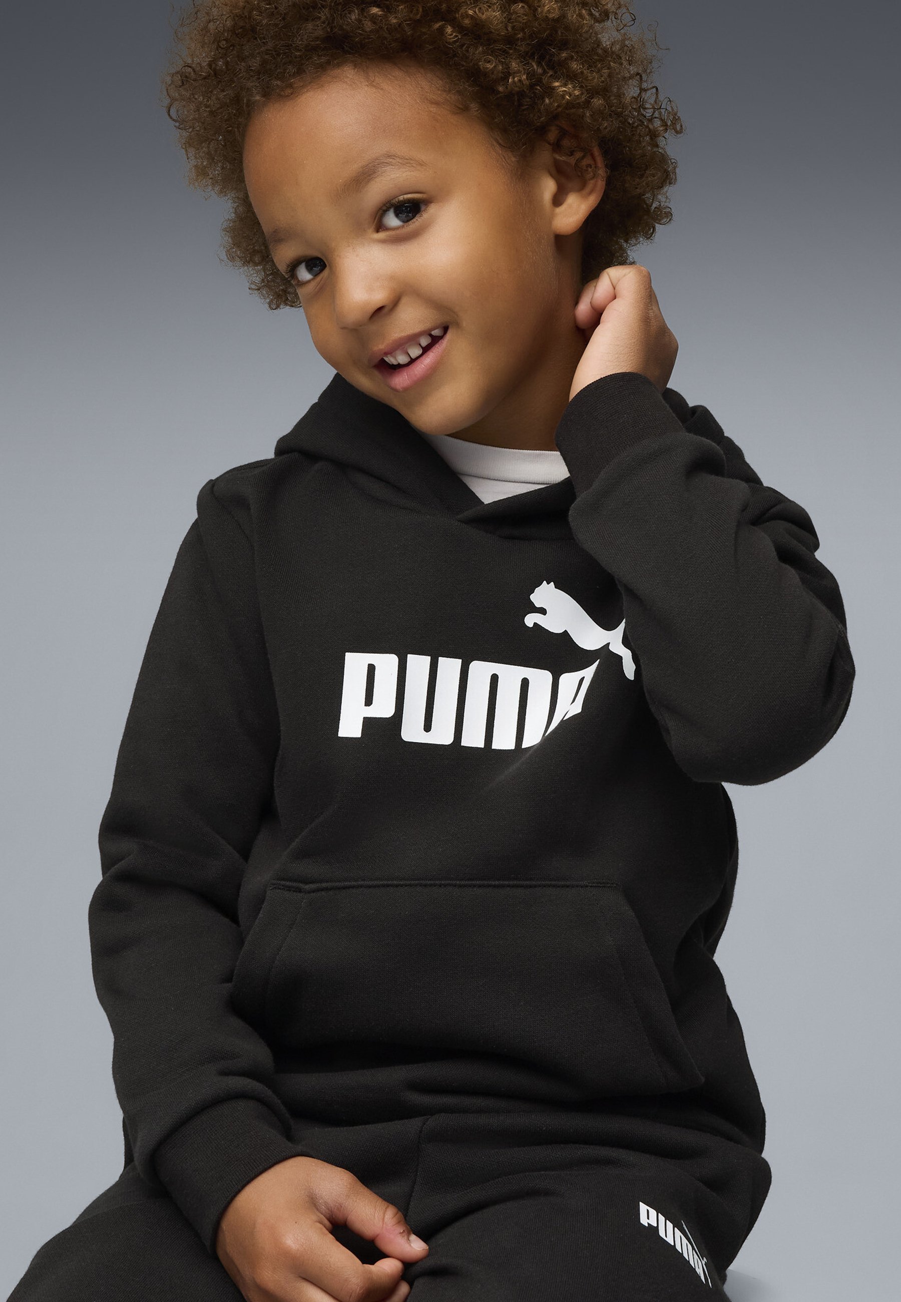 Puma LOGO - Trainingspak - Puma zwart