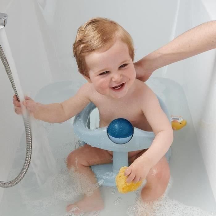Anello girevole per vasca da bagno BEBECONFORT, sedile per vasca, dai 6 mesi ai 12 anni, blu