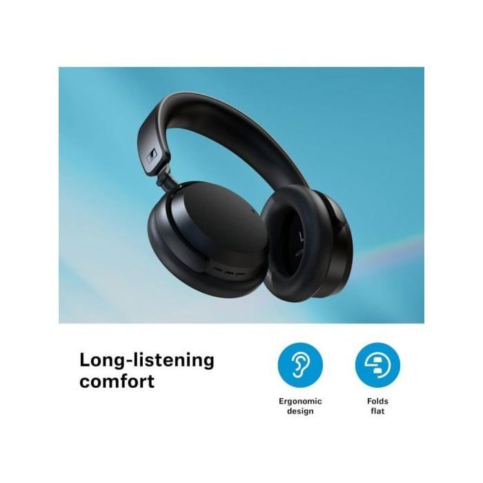 Casque audio - SENNHEISER - Accentum True Wireless - Circum-aural - Réduction de bruit - Sans fil
