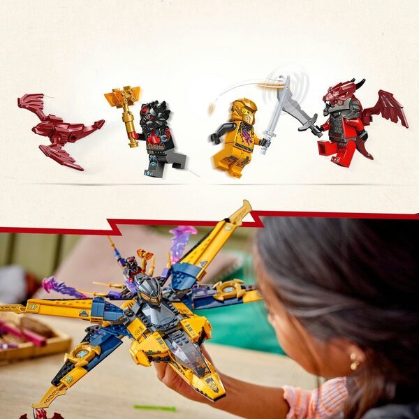 LEGO Ninjago 71833 Preteky a Arino super búrkové lietadlo