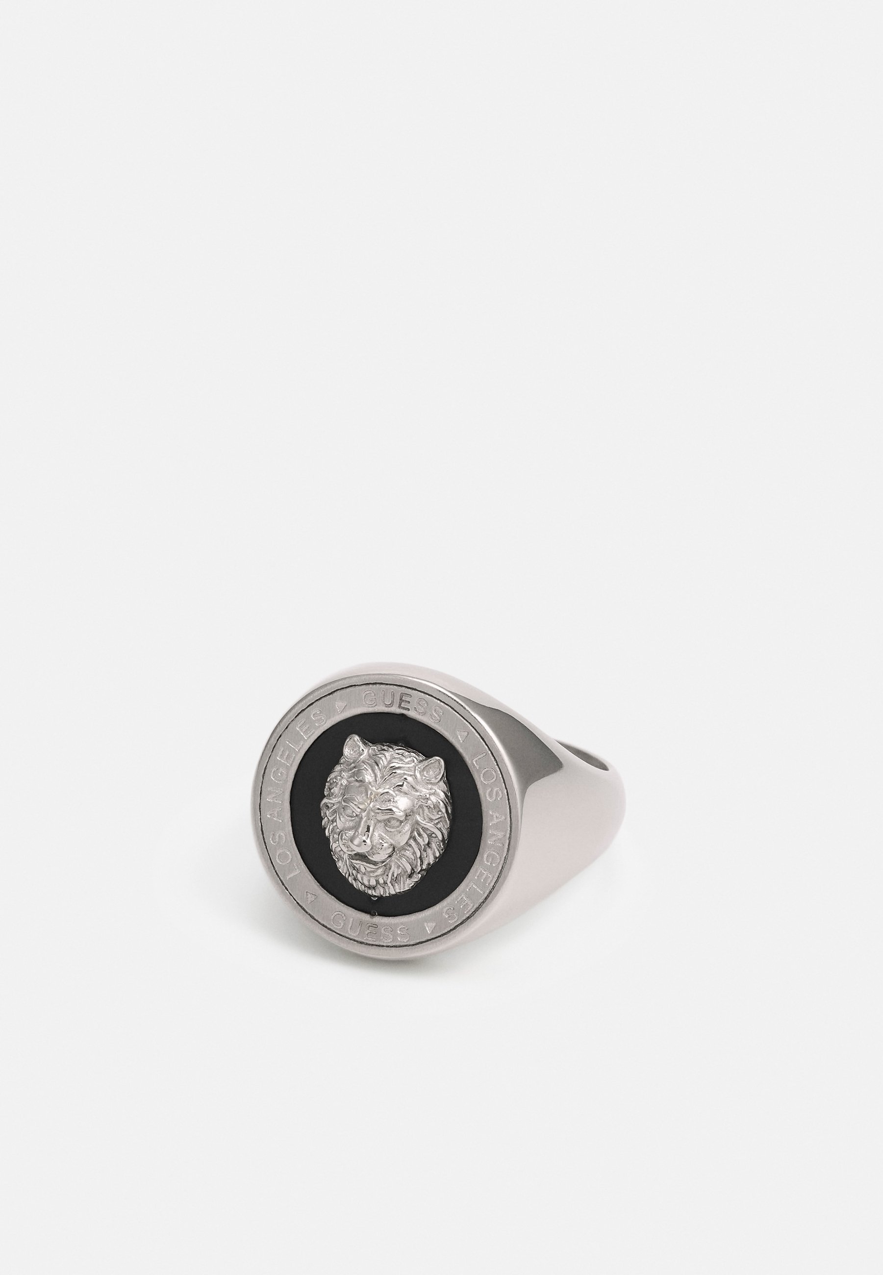 Guess LION COIN - Ring - zilverkleurig