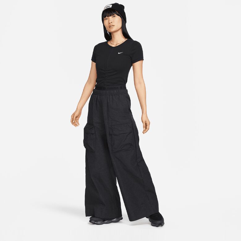 Essentiële sportkleding: Rib Shortsleeve Midrunner Crop Top