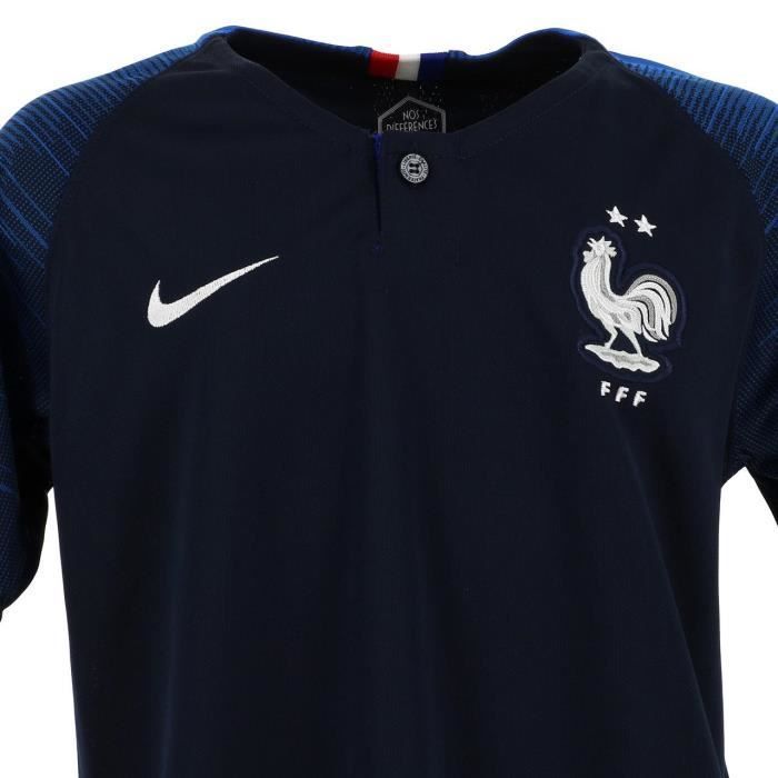 Camiseta de fútbol réplica NIKE FFF BRT STAD JSY SS HM - Niños - Azul / Gris antracita / Blanco
