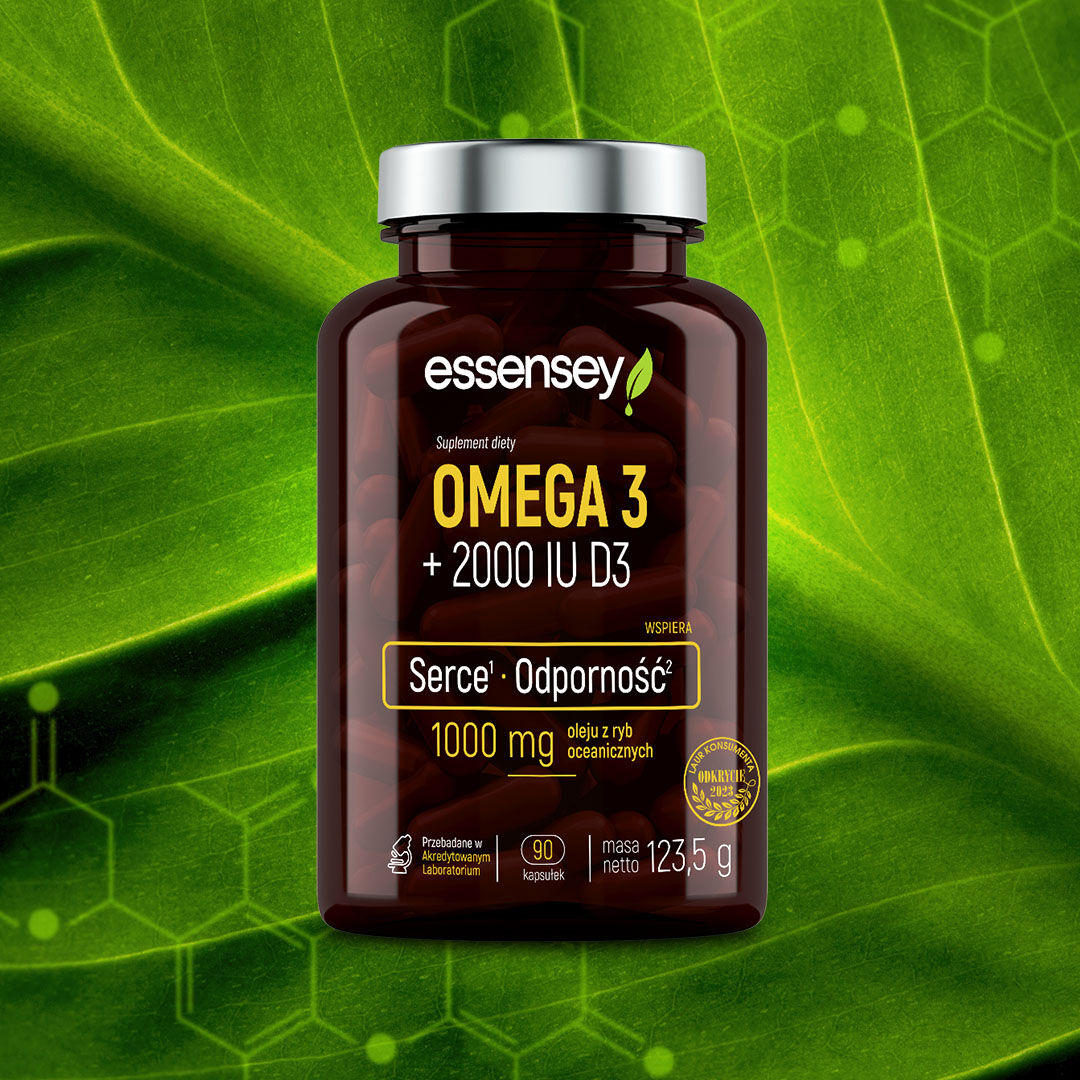Essensey Omega3 + 2000 UI D3