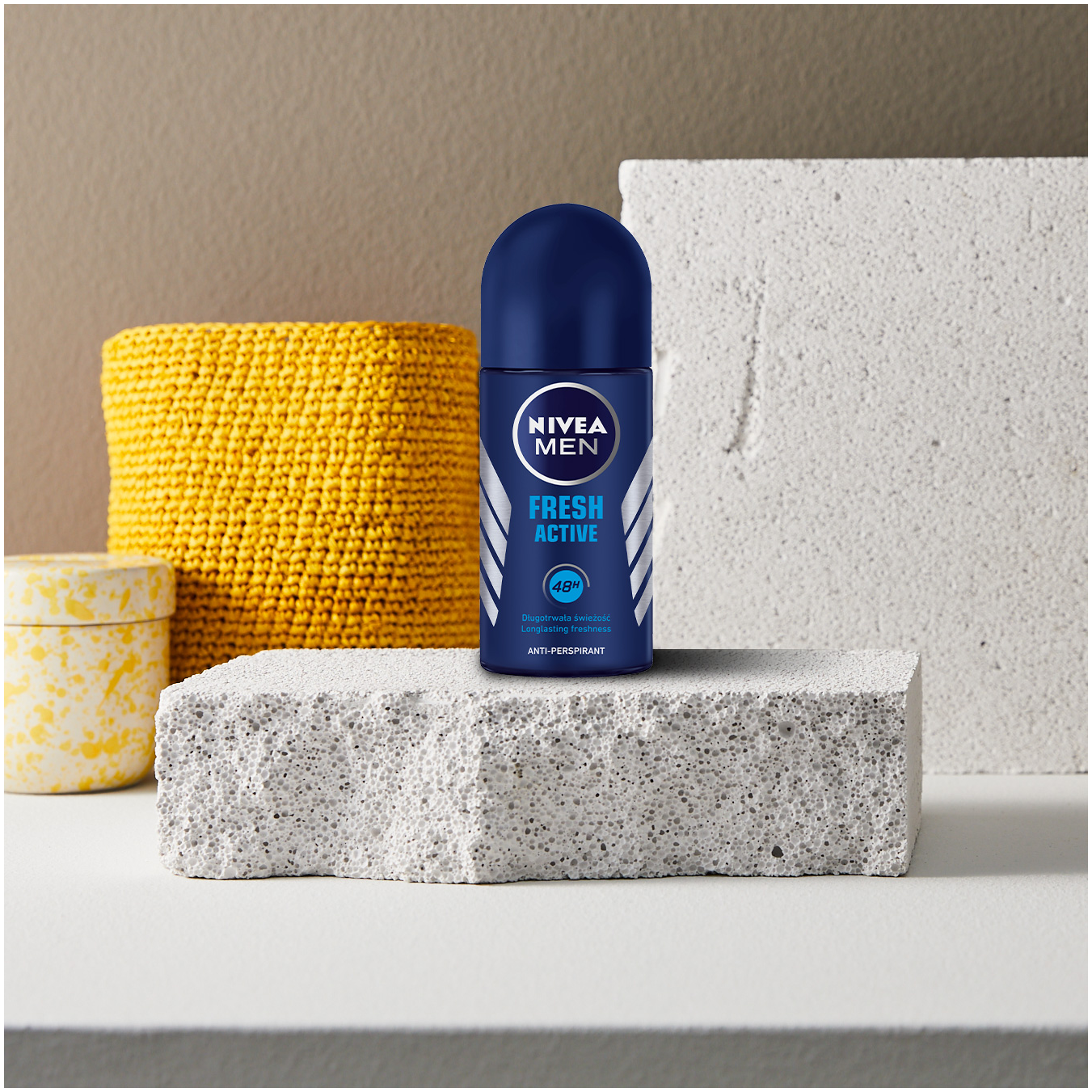 Nivea Men Roll-on Antiperspirant 50ml Fresh Active Men