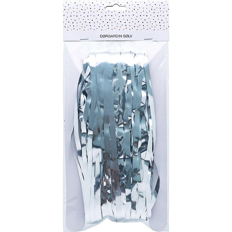 Rideau de porte Giform 90x240 cm argent