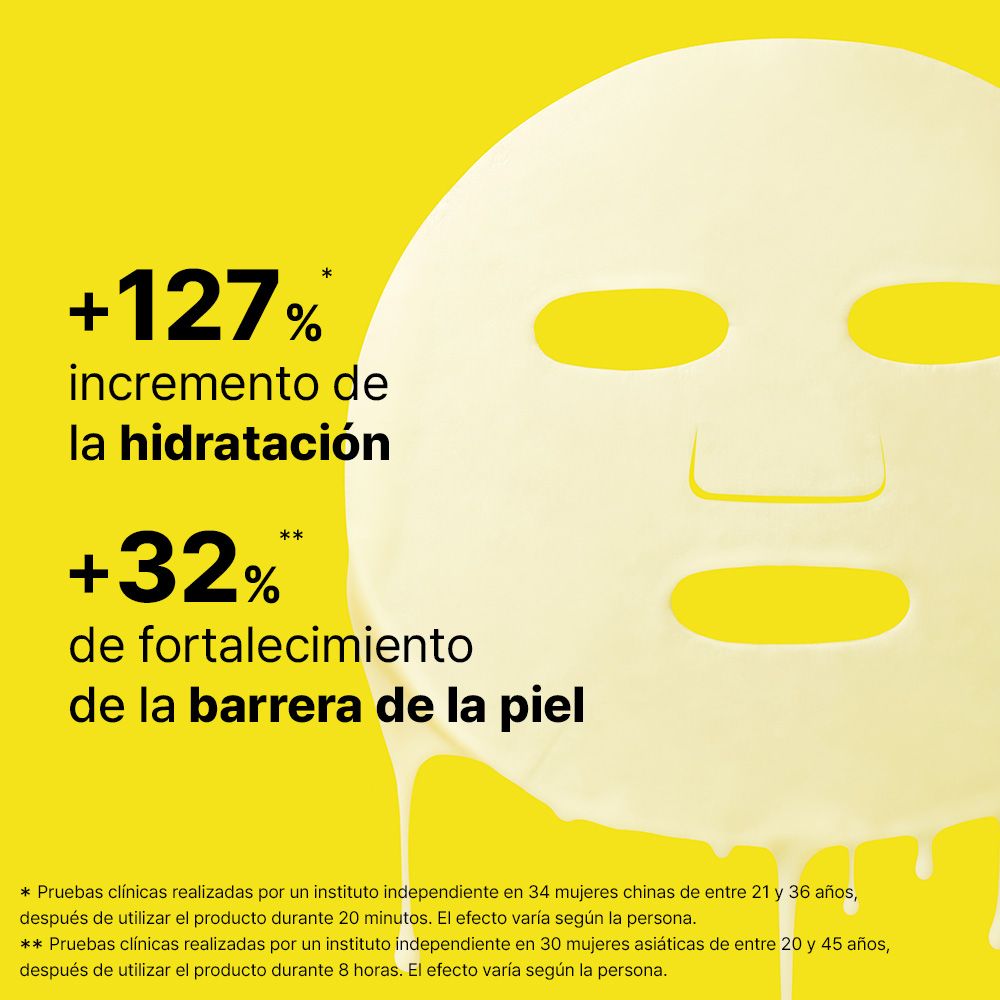 Mitrinoša maska ar keramidīnu Grezni mitrinātāji un barojoši līdzekļi