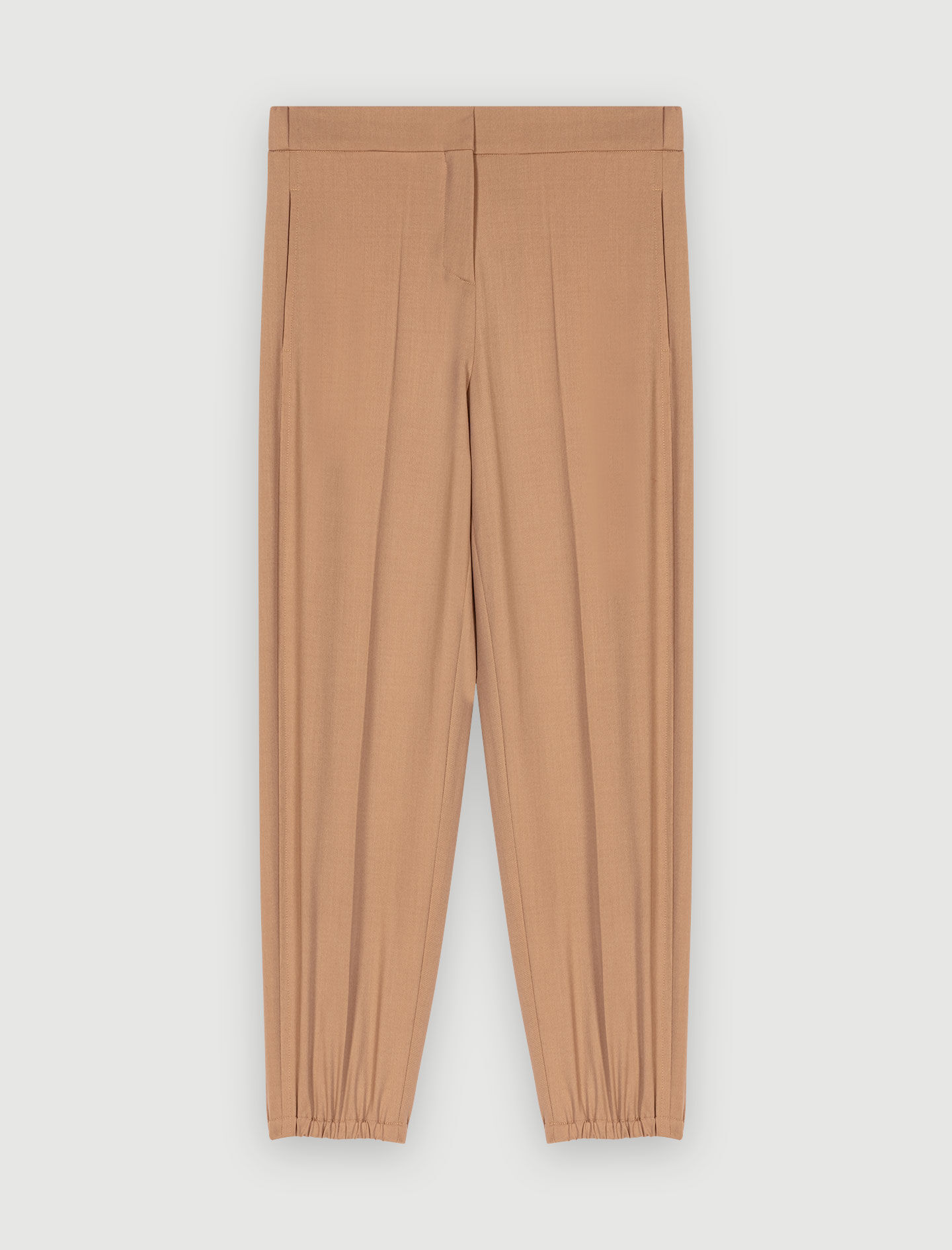 Enkellange broek - Beige
