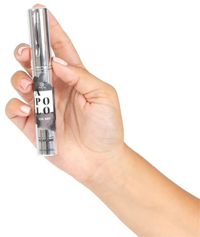 Perfume em spray de viagem Apolo Natural Pheromones com feromônios, uma brincadeira secreta.