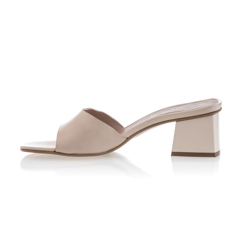 Beige Women's Mules/Clogs