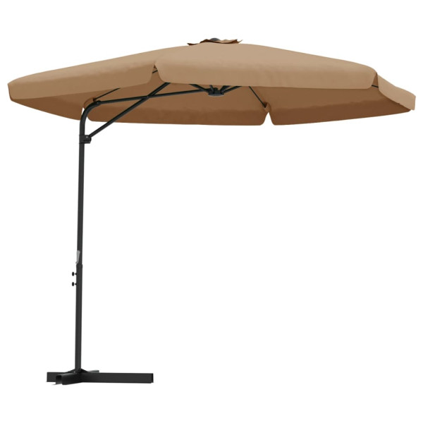 Parasol ogrodowy Taupe  vidaXL