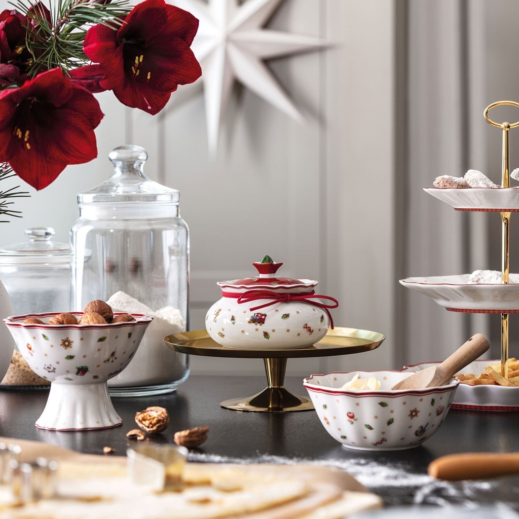 Villeroy & Boch deserta bļoda uz kājas, modelis “Toy's Delight” – 1 gab.