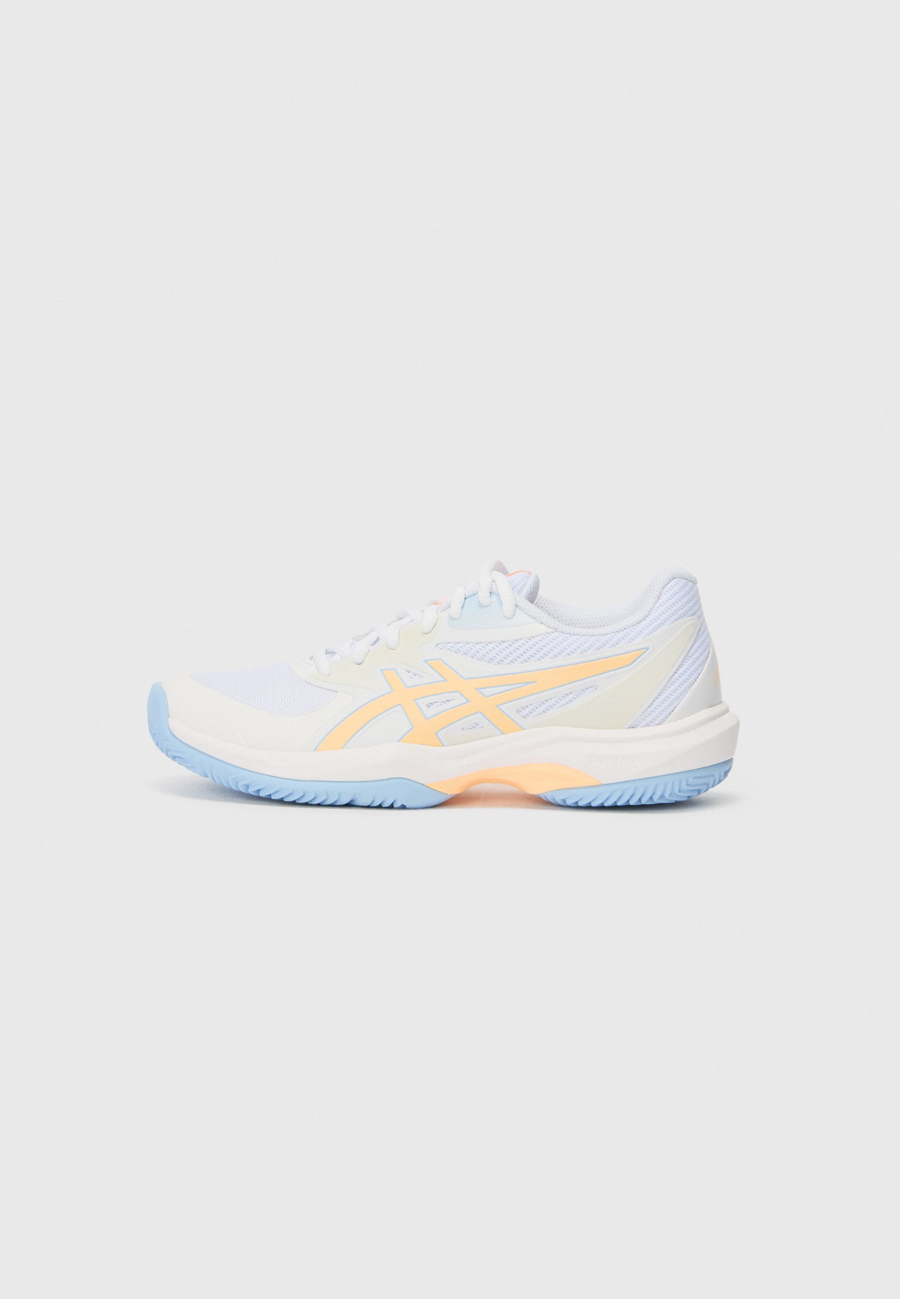 ASICS GAME FF - Chaussures de padel - blanc/orange fluo
