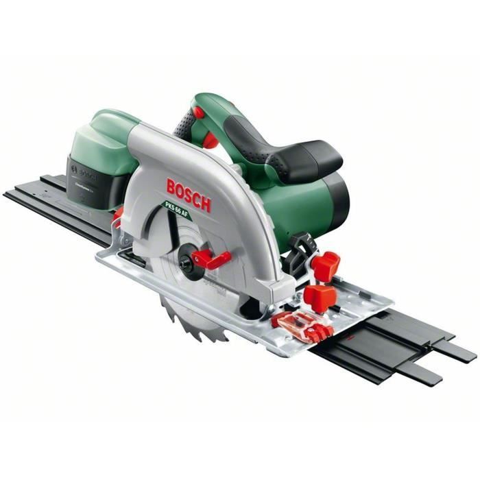 Sierra circular con cable Bosch - PKS 66 AF - 1600 W - 66 mm de profundidad de corte