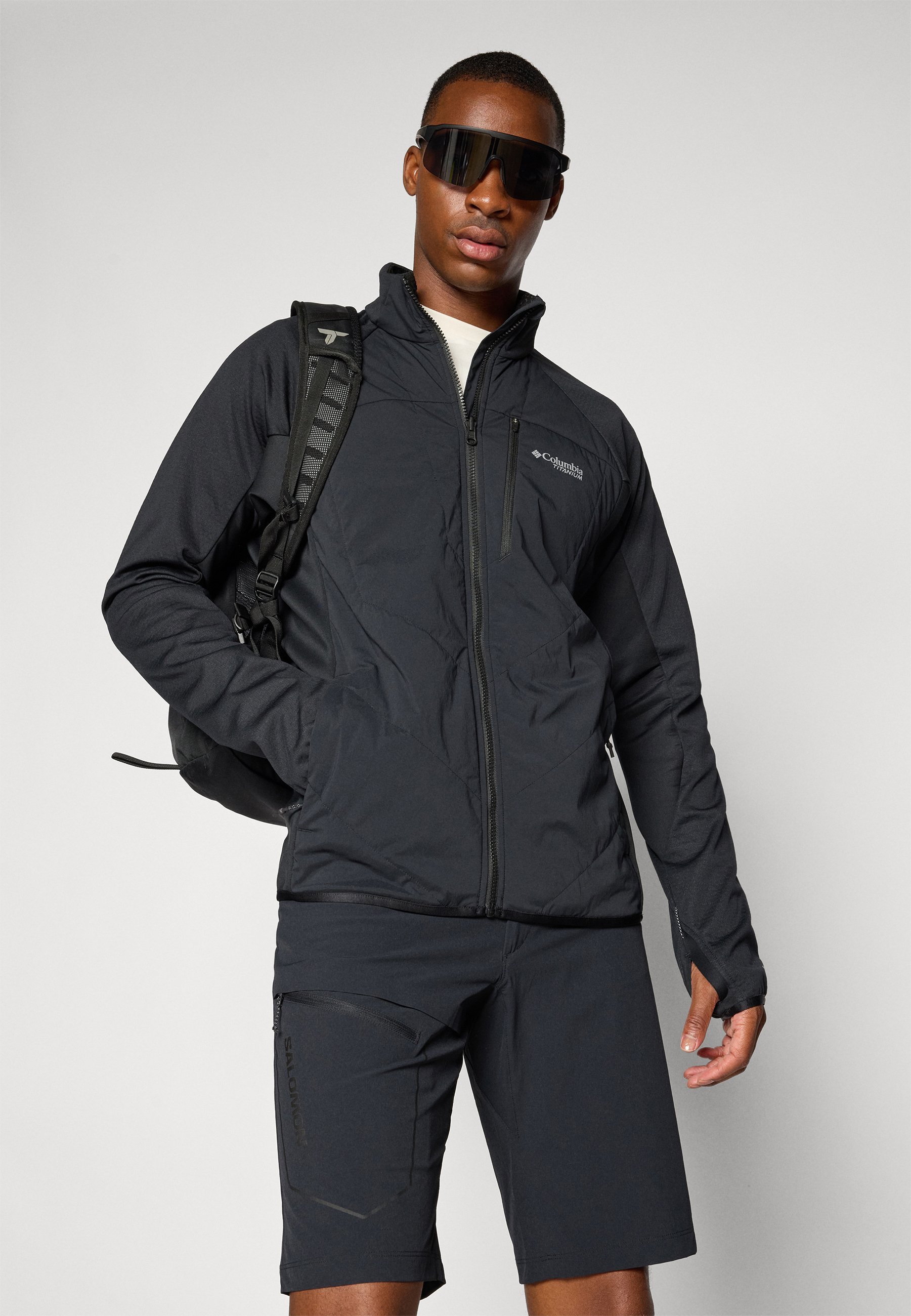 Columbia ARCTIC CREST™ HYBRID FULL ZIP - Kurtka outdoorowa - czarna