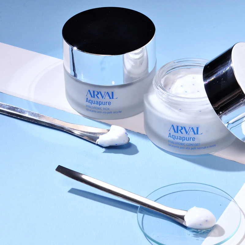 Creme hidratante antienvelhecimento Arval Aquapure Hyaluronic Comfort