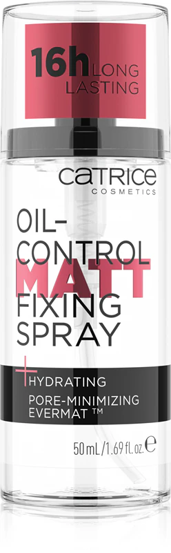 Spray fixador de maquiagem matificante Catrice Oil-Control Matt