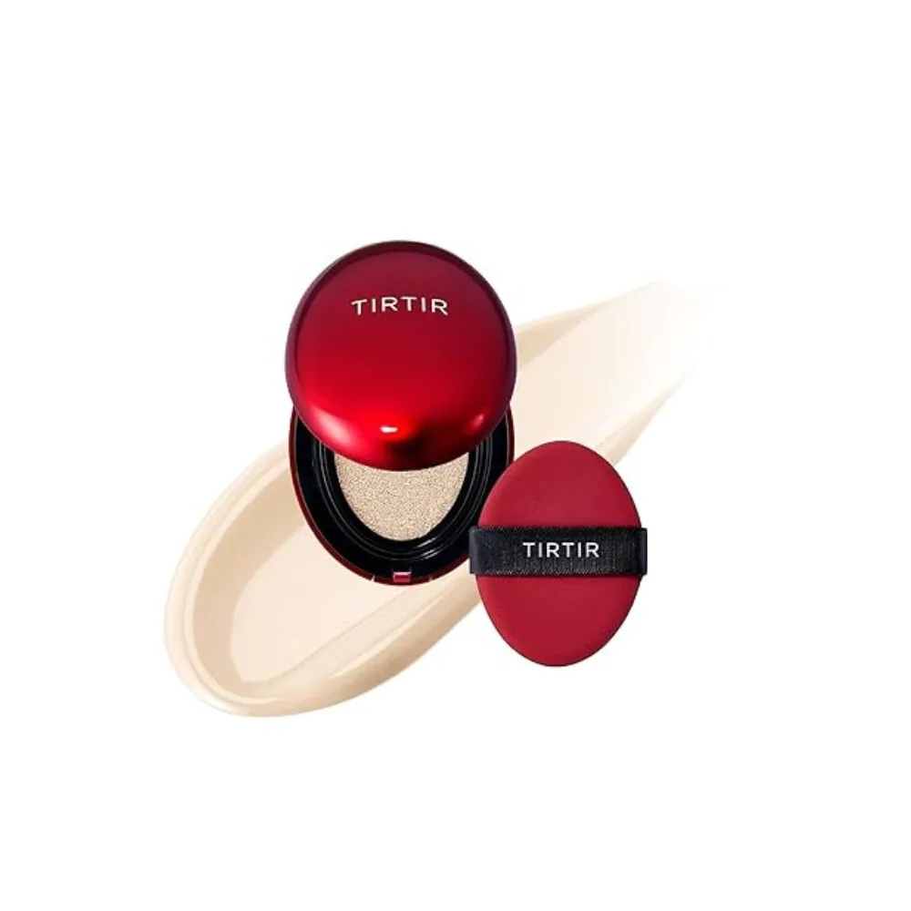 Tirtir Mask Fit Red Mini Cushion Podkład w gąbce SPF40 PA++, 13N Fair Ivory