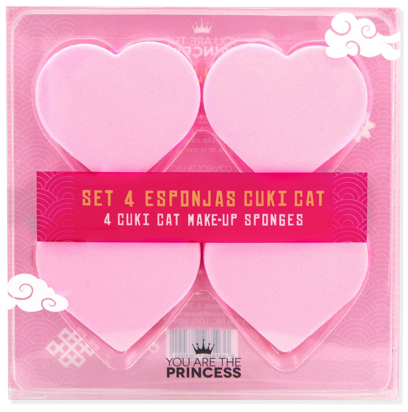 Cuki Cat Set 4 gobic Gobice za ličenje