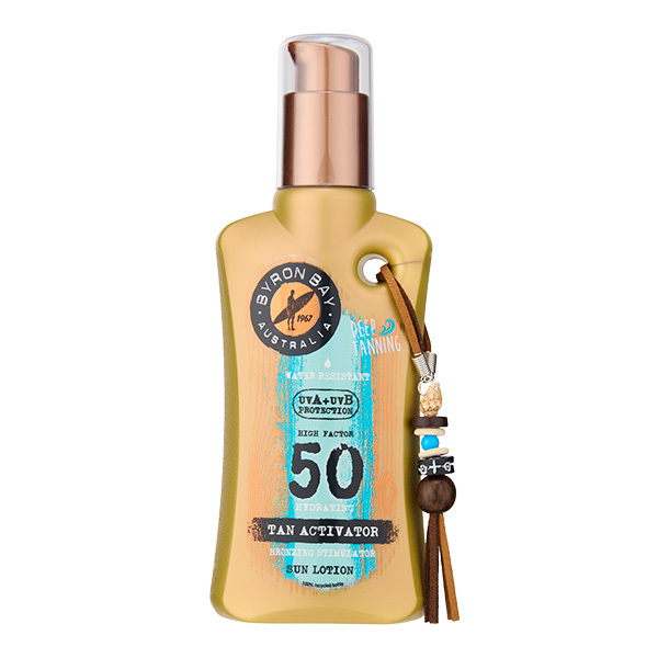 Byron Bay Australia Tan Activator -aurinkovoide SPF 50, 200 ml