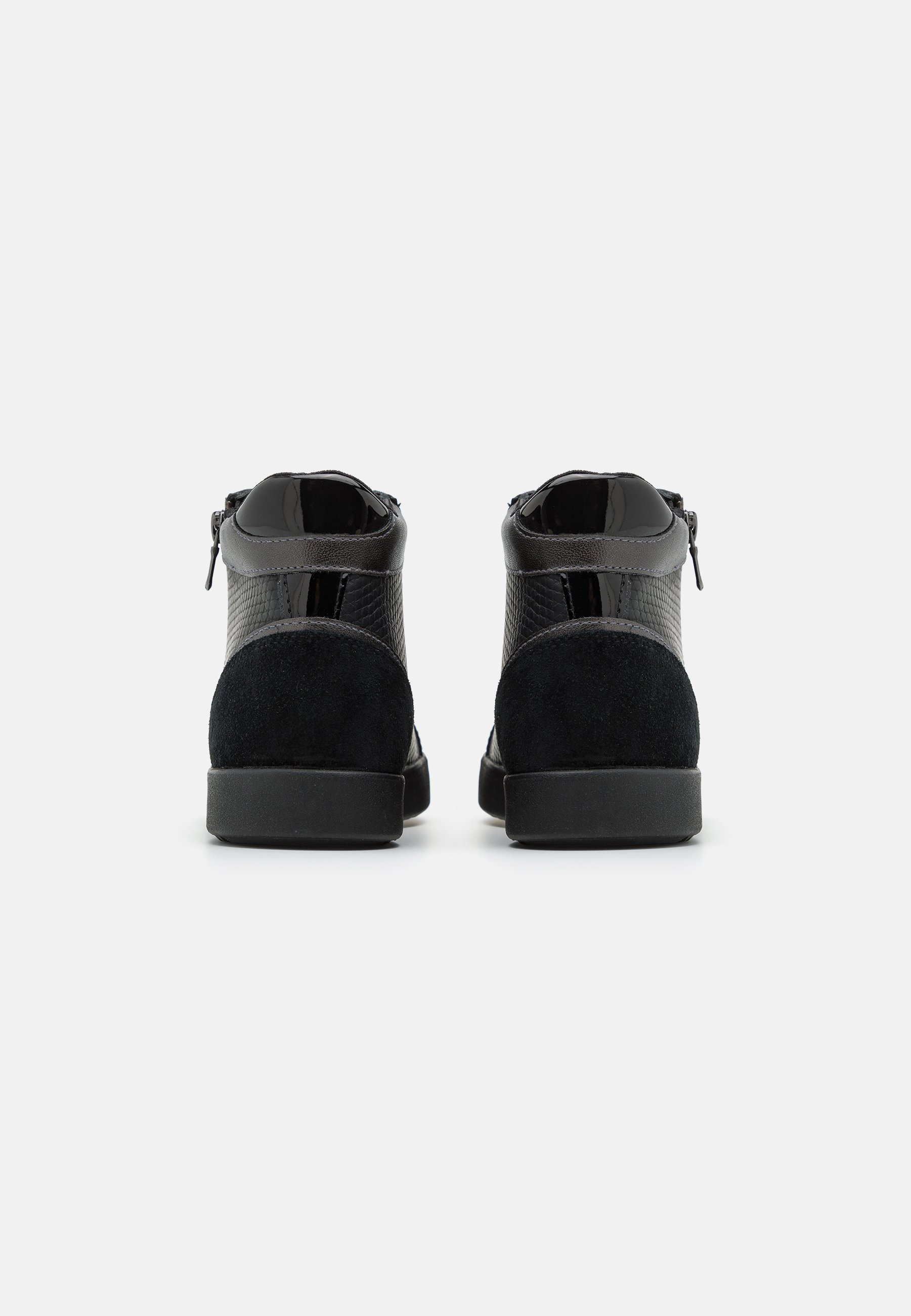 Geox BLOMIEE - Hoge sneakers - zwart