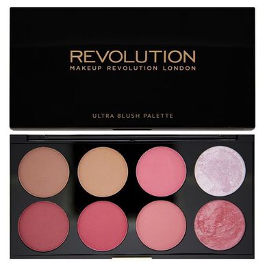 Makeup Revolution Sugar & Spice Ultra Blush Contour -poskipunan varjostuspaletti 8 g 8 g