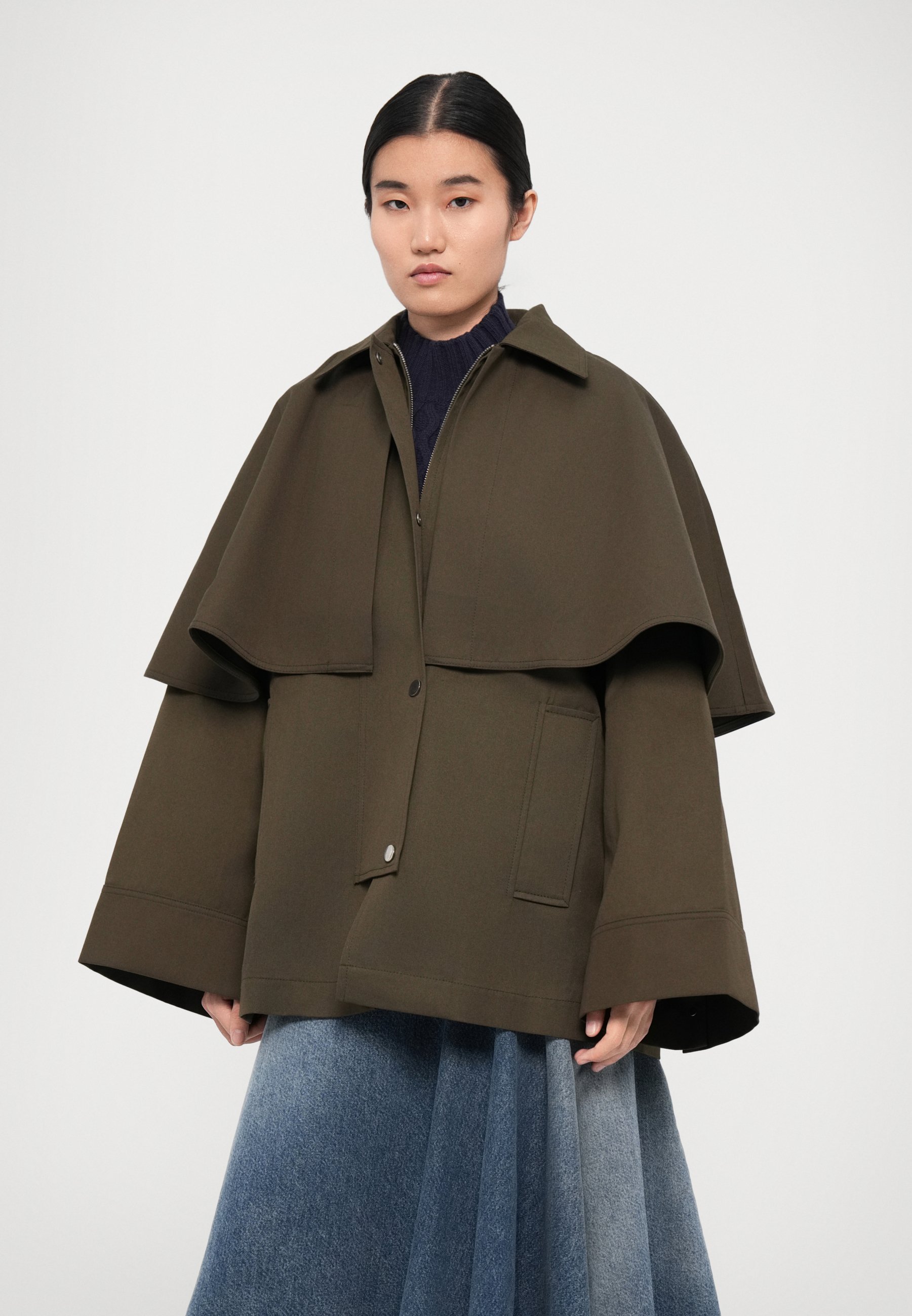 Rodebjer MALIN - Manteau court - brown moss