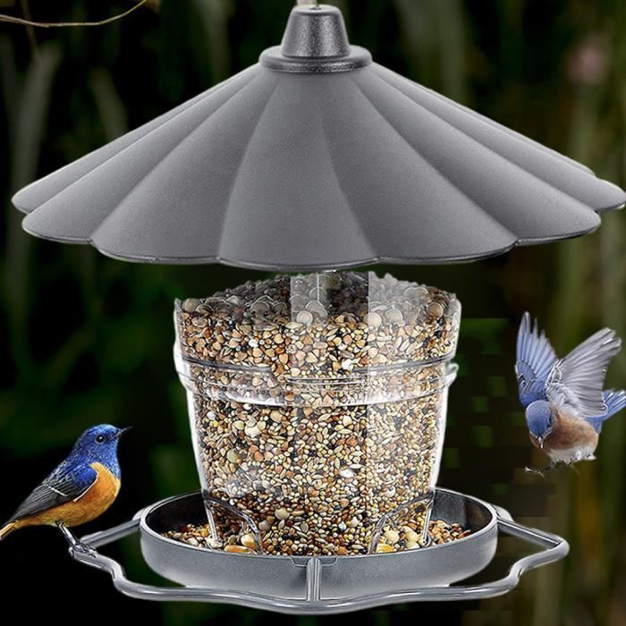 Mangeoire pour oiseaux sauvages - SALUTUYA - Panorama Gazebo - Pliable - Toit hexagonal - Extérieur